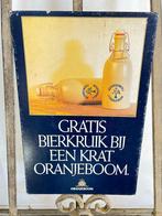Div. Reclame borden, Vintage borden, Bier reclame bord, Ophalen of Verzenden, Gebruikt, Reclamebord, Plaat of Schild, Overige merken