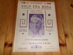 Rudolph Friml - Solo una Rosa, Gebruikt, Ophalen of Verzenden, Artiest of Componist, Piano