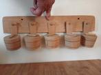 Houten Keukenrek met Voorraadpotjes, Ophalen of Verzenden, Gebruikt