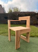 Handgemaakte eiken Steltman stoel van Gerrit Rietveld, Antiek en Kunst, Kunst | Designobjecten, Ophalen