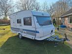 Hobby 400 caravan met stapelbed en grote isabella voortent, Particulier