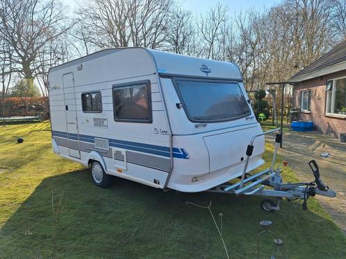 Hobby 400 caravan met stapelbed en grote isabella voortent, Caravans en Kamperen, Caravans, Particulier, Ophalen