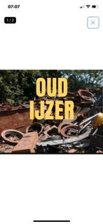Gezocht oudijzer, Ophalen of Verzenden, Zo goed als nieuw