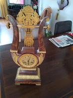 Franse Lierpendule Cuba Mahonie, Ophalen