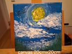 Art By Myrthe canvas 20cmx20cm, Ophalen of Verzenden