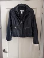 100% leren jasje ashley brooke, Kleding | Dames, Ophalen of Verzenden, Zo goed als nieuw, Zwart