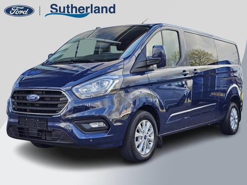 Ford Transit Custom 300 2.0 TDCI L2H1 Limited DC Automaat |, Auto's, Bestelauto's, Te koop, ABS, Achteruitrijcamera, Adaptive Cruise Control