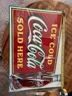 Coca-Cola Reclamebord - Nieuw in verpakking, Ophalen of Verzenden, Nieuw, Reclamebord