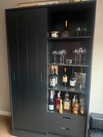 Buffetkast/ vakkenkast eikenhout, Ophalen, 100 tot 150 cm, 200 cm of meer, Eikenhout