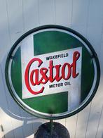 Castrol reclamebord dubbelzijdig, Verzamelen, Merken en Reclamevoorwerpen, Reclamebord, Info@castrol.nl, Gebruikt, Ophalen of Verzenden