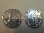 Halve gulden 1929-1930, Postzegels en Munten, Munten | Nederland, ½ gulden, Zilver, Koningin Wilhelmina, Verzenden
