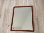 Spiegel in mahonielijst 41x51, Ophalen, Minder dan 50 cm, Zo goed als nieuw, Minder dan 100 cm