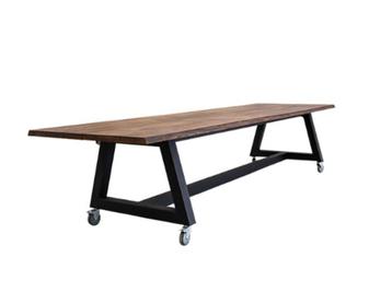 stamtafel verrijdbaar 250x100 cm beschikbaar voor biedingen