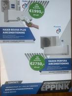 Airco, warmtepomp, opslag, laadpaal, weheat, Daikin, Garantie, Onderhoud