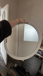 Langesund spiegel Ikea wit, Huis en Inrichting, Woonaccessoires | Spiegels, Ophalen, Minder dan 50 cm, Rond, Zo goed als nieuw