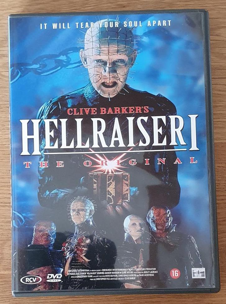 Hellraiser (1987) - DVD, Cd's en Dvd's, Dvd's | Horror, Zo goed als nieuw, Overige genres, Vanaf 16 jaar