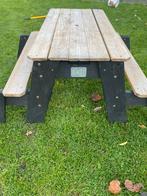 Exit Picknicktafel met Zand- en Watertafel, Gebruikt, Rechthoekig, Hout, Ophalen