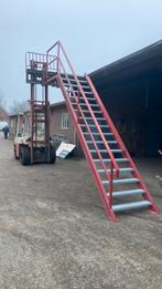 Stalen trap bordestrap, Ophalen, Zo goed als nieuw, 2 tot 4 meter