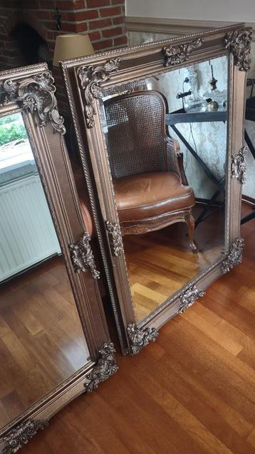 2  Prachtige Beautosalon Exclusieve "Barok" Spiegels 118x90 beschikbaar voor biedingen
