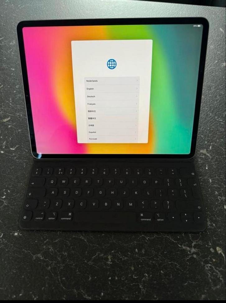 Ipad pro, Computers en Software, Apple iPads, Zo goed als nieuw, Apple iPad, 12 inch, Grijs, Ophalen