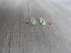 Oorbellen / Knopjes Groen >Snelle Verzending!<, Sieraden, Tassen en Uiterlijk, Oorbellen, Overige materialen, Nieuw, Ophalen of Verzenden