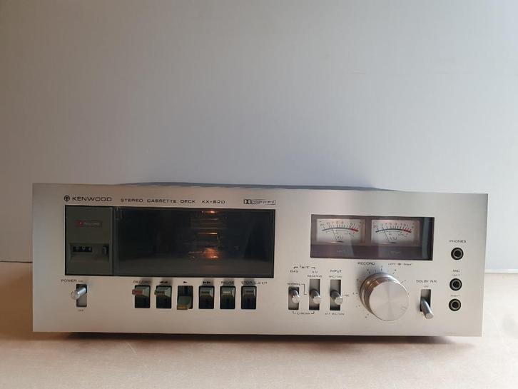 Kenwood Stereo Cassette Deck KX-620, Audio, Tv en Foto, Cassettedecks, Kenwood, Ophalen of Verzenden