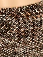 J581 Laurel maat 40=M  wollen rok bruin/beige/zwart, Kleding | Dames, Maat 38/40 (M), Bruin, Laurel, Ophalen of Verzenden