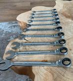 Facom 10 dlg. ringsteekratelsleutelset 9-19mm 467, Auto diversen, Ophalen of Verzenden, Zo goed als nieuw