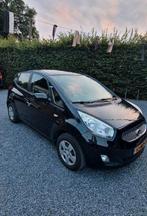 Kia Venga MPV 1.4 Cvvt 90pk 2010 Zwart *1e eigenaar*, Auto's, Kia, Voorwielaandrijving, Stof, Zwart, 1396 cc