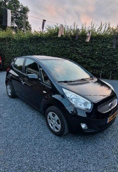 Kia Venga MPV 1.4 Cvvt 90pk 2010 Zwart *1e eigenaar*, Auto's, Kia, Particulier, Venga, ABS, Airbags, Airconditioning, Bluetooth