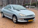 Peugeot 206 2.0 16V CC GTI 2002 Grijs | 136pk | NW APK, Auto's, Peugeot, 136 pk, Zwart, 4 cilinders, Cabriolet