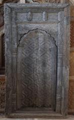 Antieke hout poort deur raamwerk India  - overstock, Gebruikt, 120 cm of meer, Binnendeur, Ophalen of Verzenden