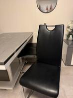 Zwarte stoelen Zeer goede staat! 6 stuks!, Huis en Inrichting, Stoelen, Zwart, Ophalen of Verzenden, Zo goed als nieuw, Metaal