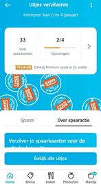 33 volle spaarkaarten Albert Heijn uitjes. Tot 4 jan, Albert Heijn, Ophalen of Verzenden