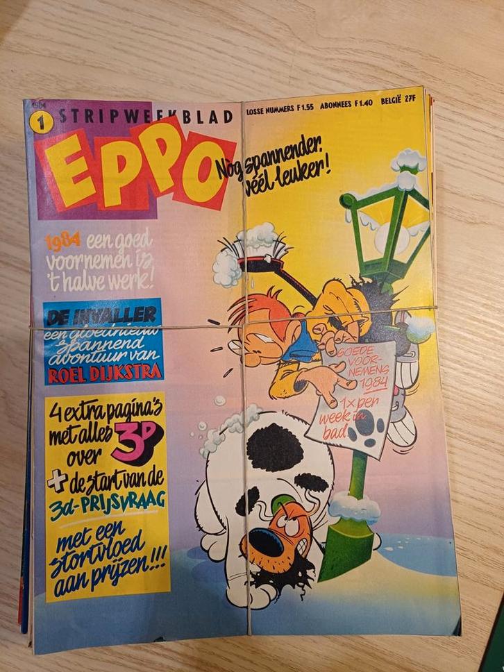 Eppo stripweekblad, 1975 - 1985, Boeken, Strips | Comics, Gelezen, Meerdere comics, Europa, Ophalen of Verzenden