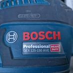 Bosch prof. vlakschuurmachine GEX 125-150 AV, Ophalen of Verzenden, Zo goed als nieuw, Minder dan 600 watt, Excentrische schuurmachine