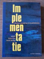 Boek : Implementatie - Effectieve verandering patiëntenzorg, Boeken, Studieboeken en Cursussen, Richard Grol, Michel Wensing, Zo goed als nieuw
