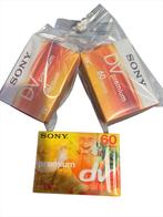 nieuw 3x mini dv banden SONY verpakt geseald, Mini dv, Verzenden, 20x of meer, Nieuw
