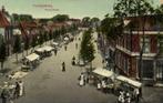 Purmerend. Westerstraat - markt volk - 1913 gelopen, Verzenden, Voor 1920, Gelopen, Overijssel