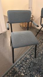 4 stoelen blauw setje, Blauw, Ophalen of Verzenden, Zo goed als nieuw, Vier