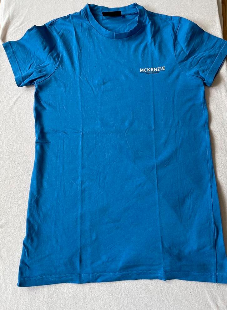 Blauwe Mckenzie shirt, Kleding | Heren, T-shirts, Gedragen, Maat 46 (S) of kleiner, Blauw, Ophalen of Verzenden