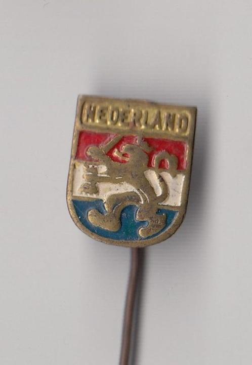 Nederlandse Leeuw Vlag speldje, Verzamelen, Militaria | Tweede Wereldoorlog, Landmacht, Embleem of Badge, Nederland, Ophalen of Verzenden