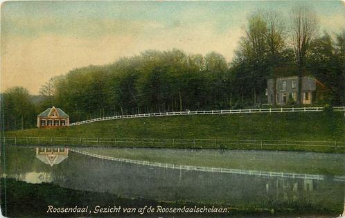 (381-406-021) Rozendaal Gezicht van af de Roosendaalschelaan, Verzamelen, Ansichtkaarten | Nederland, Gelderland, Voor 1920, Verzenden
