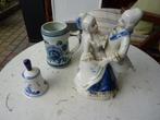 oud delfts blauw beeld-bierpul- tafelbel, Ophalen of Verzenden