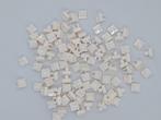 100x Lego plaat met grip 1x1 wit, Ophalen of Verzenden, Nieuw, Lego