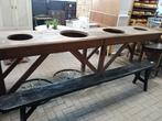 Lange tafel voor wasbakken etc.., Ophalen of Verzenden