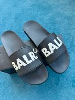 * NIEUW BALR Slippers EU 45 Zwart, Slippers, Verzenden, Zwart, Nieuw