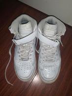 Nike Air Force 1 High Wit – Maat 43 – Draagbaar, gebruikt, Wit, Nike, Ophalen of Verzenden, Sneakers of Gympen