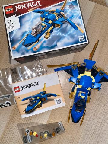 Lego Ninjago  71784  Jay's Lightning Jet Evo voor 6+ zgan beschikbaar voor biedingen