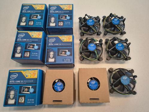 Processor Koelers Origineel Intel Socket LGA1150 Nieuw, Computers en Software, Computerkoelers, Nieuw, Luchtkoeling, Ophalen of Verzenden